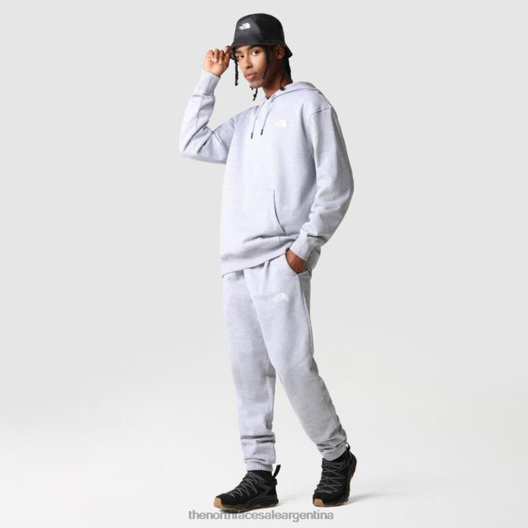 FFV042243 gris The North Face joggers esenciales hombre