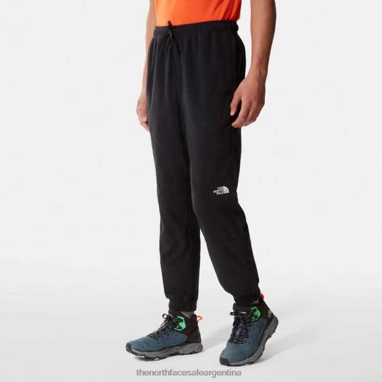 FFV04348 negro The North Face pantalones polares tka glaciar hombre