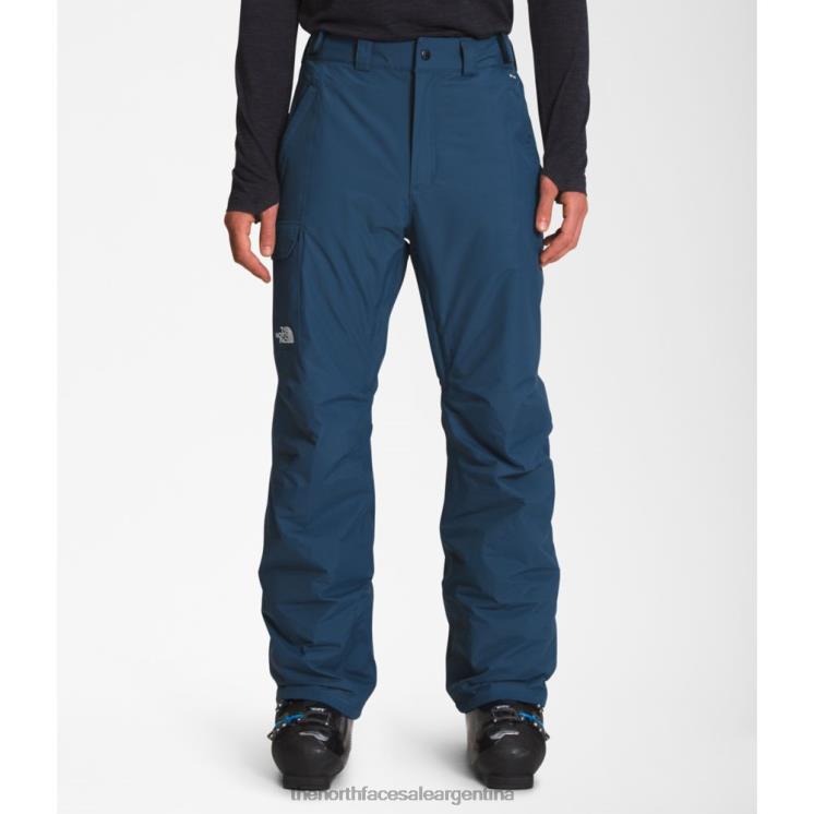 FFV043886 azul sombreado The North Face pantalones con aislamiento libertad hombres