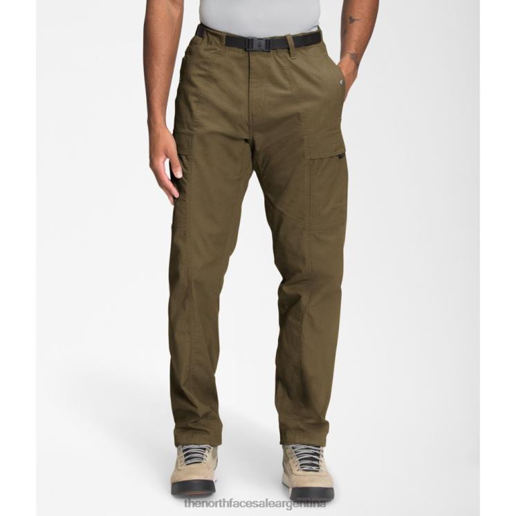 FFV044295 oliva militar The North Face pantalones cargo ripstop para hombre