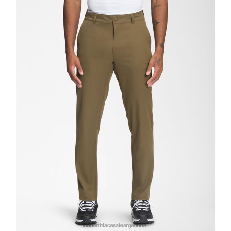 FFV044321 oliva militar The North Face pantalones modernos estándar para hombre
