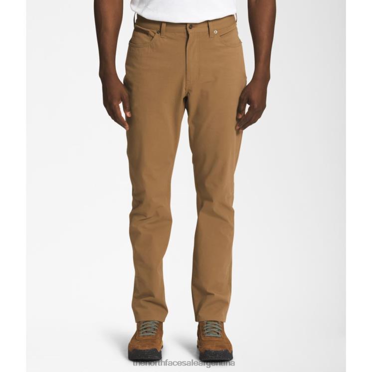 FFV045667 marrón utilitario The North Face pantalones de hombre campo 5 bolsillos