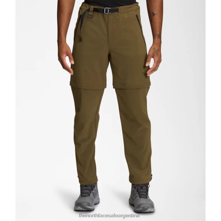 FFV046048 oliva militar The North Face pantalones convertibles paramount pro para hombre