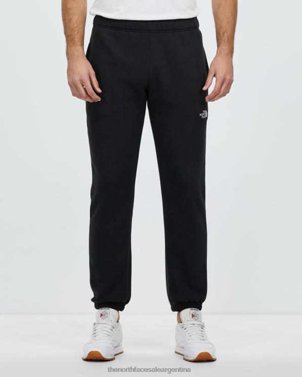 FFV046882 negro The North Face pantalones deportivos sencillos con logo