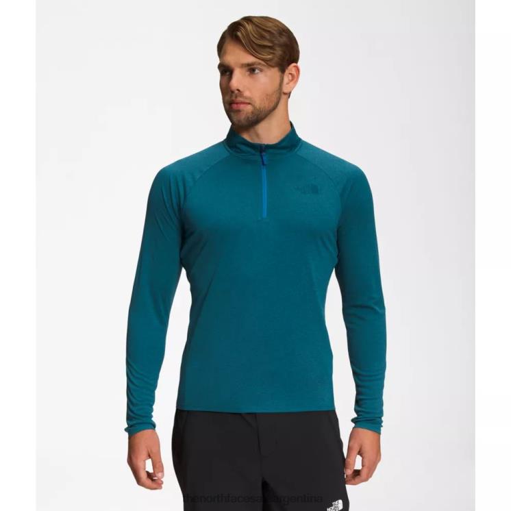 FFV046183 azul banff The North Face cremallera de pino grande para hombre