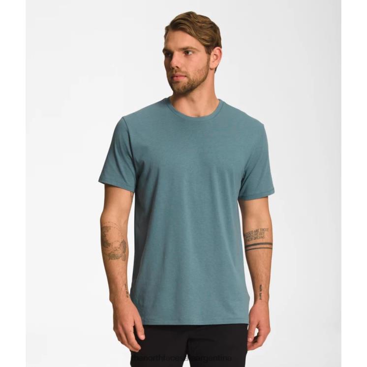 FFV046228 azul The North Face camiseta de manga corta terreno para hombre