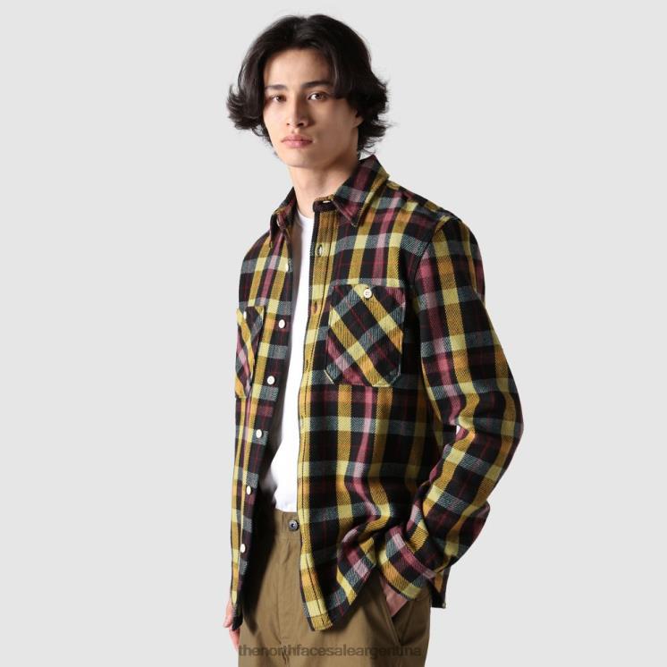 FFV041072 wasabi grande The North Face camisa de franela de sarga valle para hombre