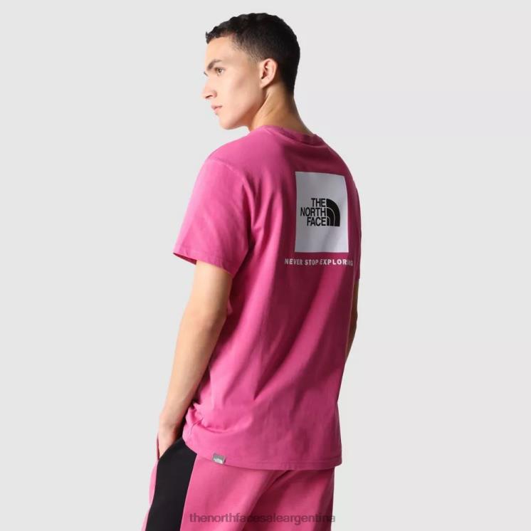 FFV0413 rojo violáceo The North Face camiseta hombre redbox