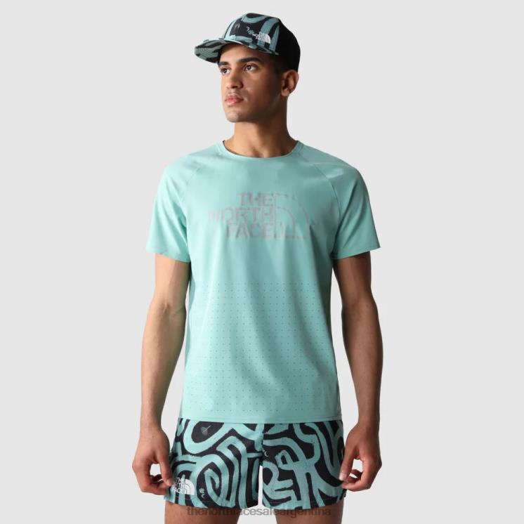 FFV041457 wasabi The North Face camiseta sin peso de la serie de vuelo para hombre