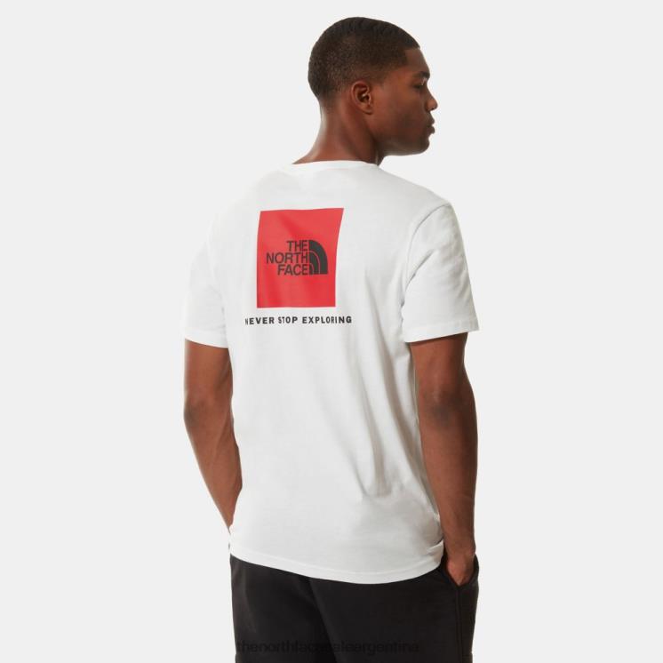 FFV0416 blanco The North Face camiseta hombre redbox