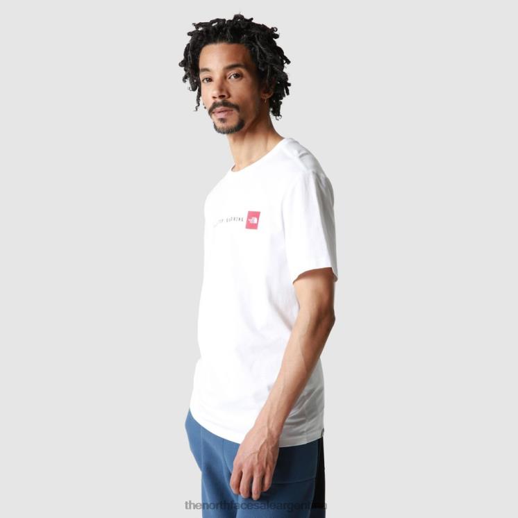 FFV041894 blanco The North Face camiseta nse hombre