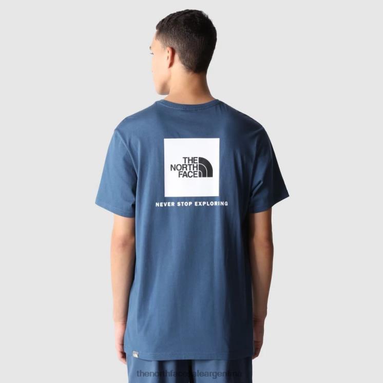 FFV0418 azul The North Face camiseta hombre redbox