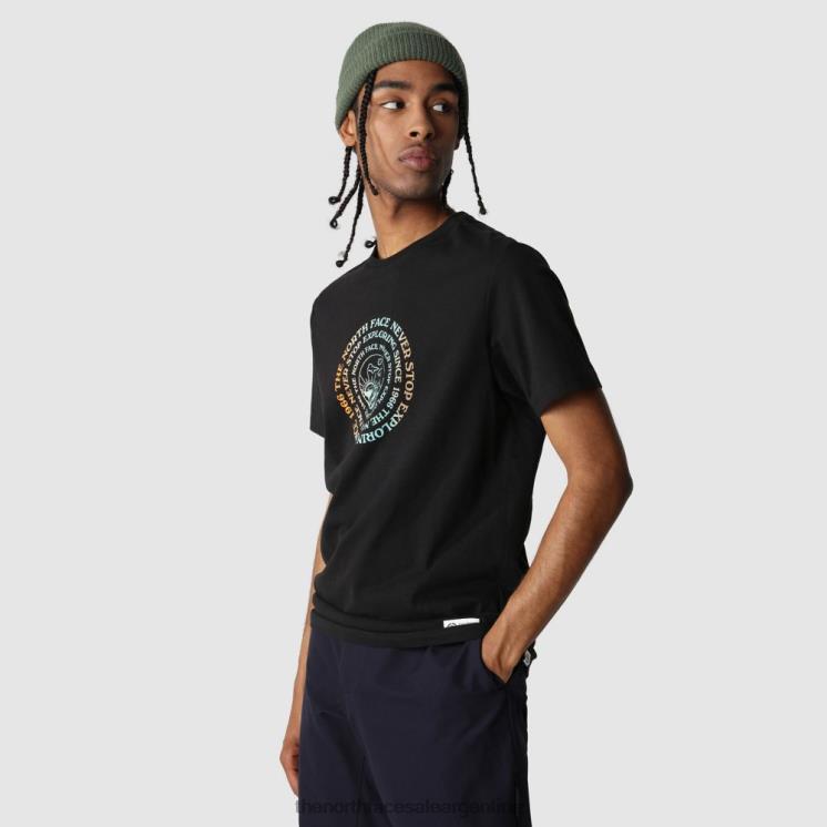 FFV041927 negro The North Face camiseta de manga corta para hombre
