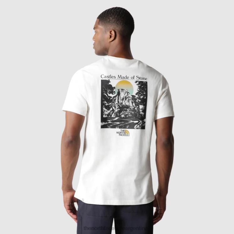 FFV041928 blanco The North Face camiseta de manga corta para hombre