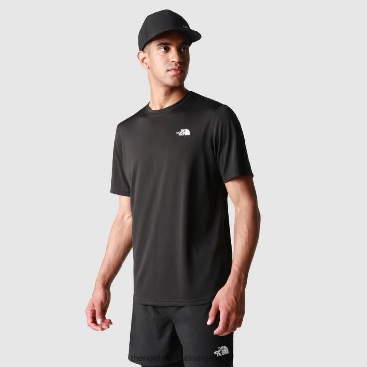 FFV042203 negro The North Face camiseta manga corta flex ii hombre