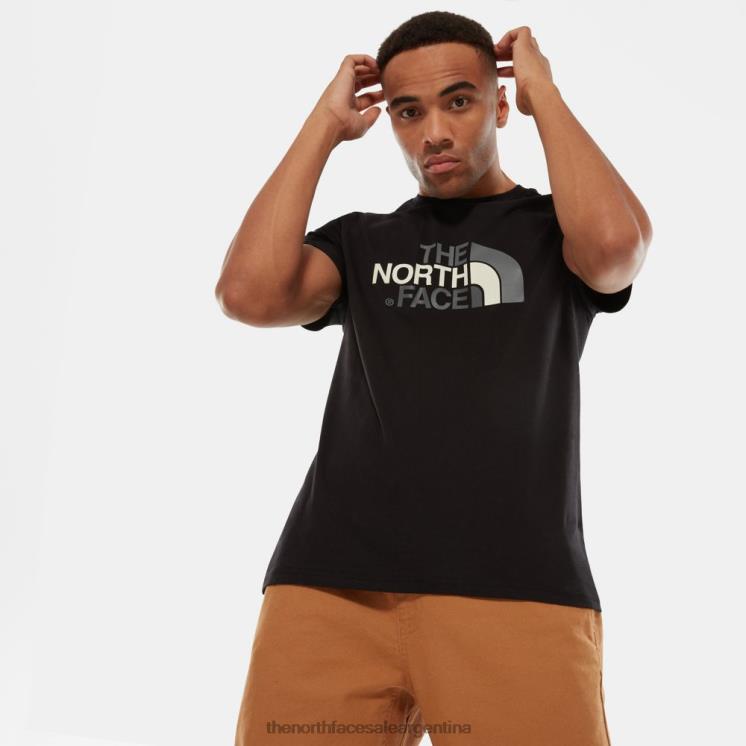 FFV0425 negro The North Face camiseta fácil hombre