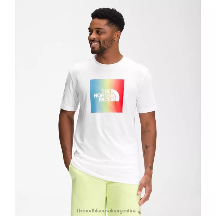 FFV043326 blanco The North Face camiseta de manga corta para hombre en caja