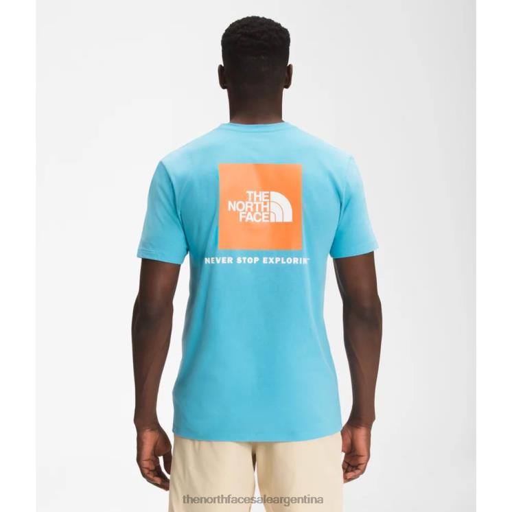 FFV043372 azul nórdico The North Face camiseta de manga corta para hombre