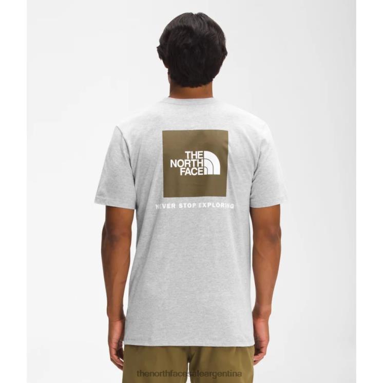 FFV043373 gris The North Face camiseta de manga corta para hombre