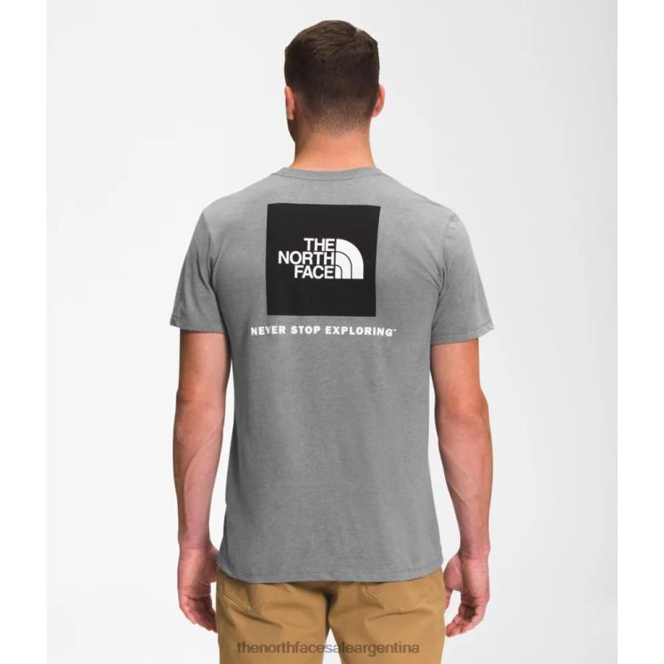 FFV043376 gris The North Face camiseta de manga corta para hombre
