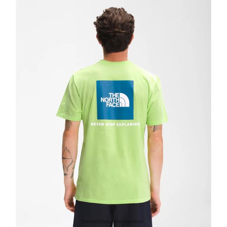 FFV043377 verde The North Face camiseta de manga corta para hombre