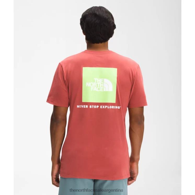 FFV043382 especias rojas The North Face camiseta de manga corta para hombre