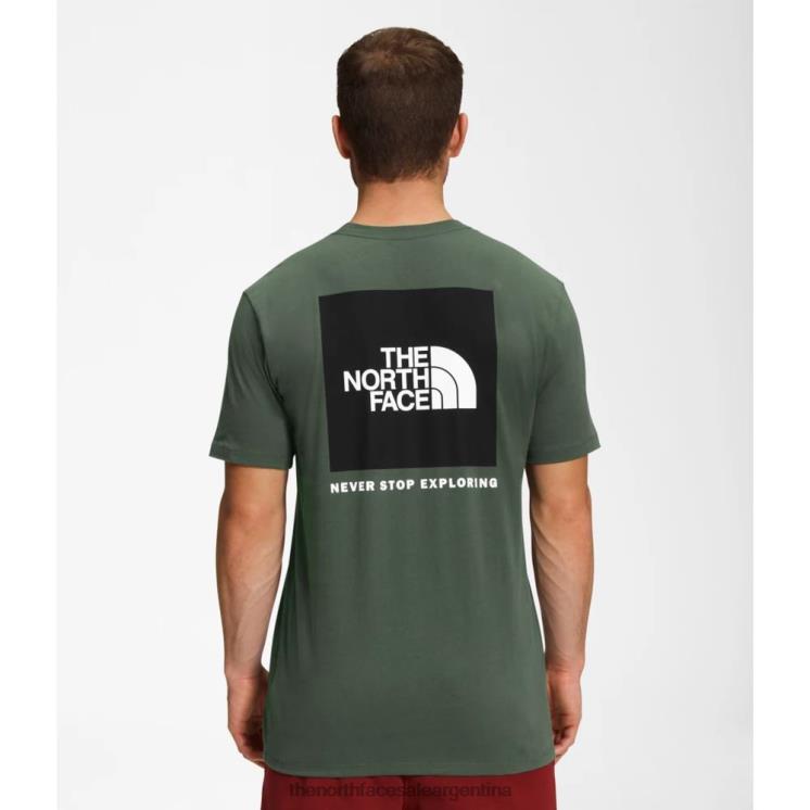 FFV043383 tomillo negro The North Face camiseta de manga corta para hombre box nse negro tomillo