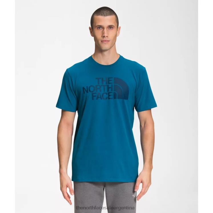 FFV043452 azul banff The North Face camiseta de media cúpula de manga corta para hombre