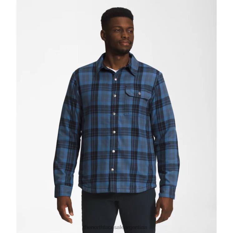 FFV043517 azul sombreado The North Face camisa campshire hombre