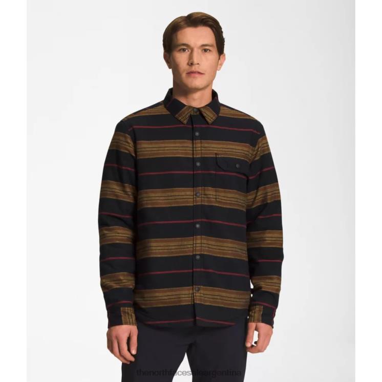 FFV043518 negro grande The North Face camisa campshire hombre