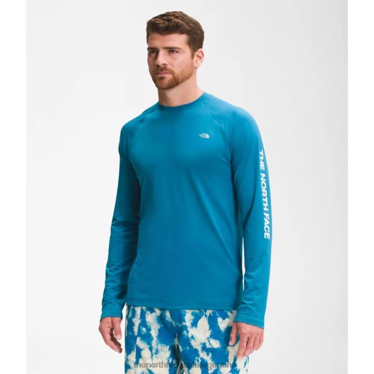 FFV044870 azul banff The North Face top de agua clase v para hombre