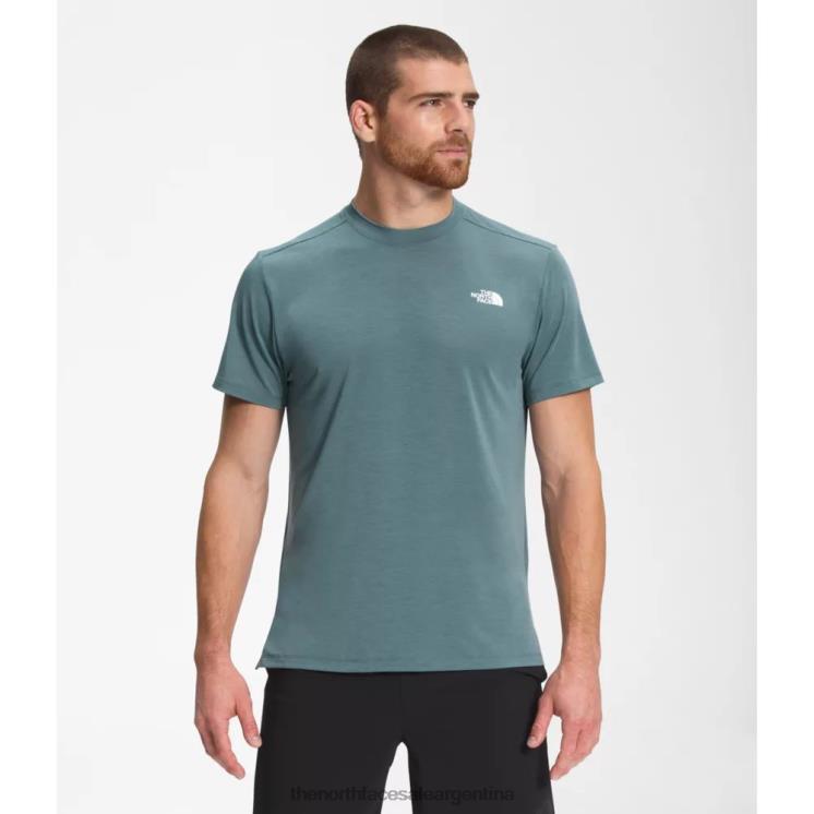 FFV046097 azul The North Face camiseta de manga corta para hombre