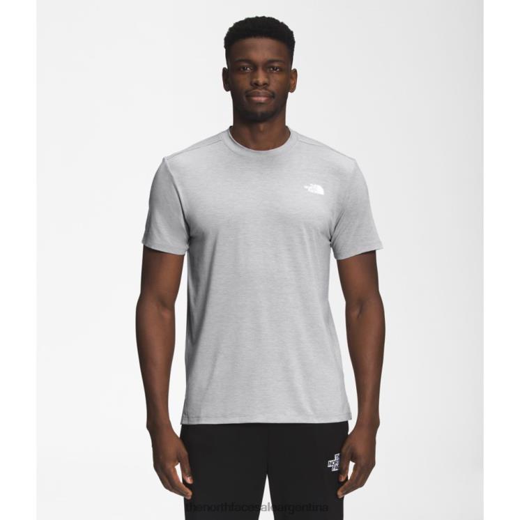 FFV046098 gris The North Face camiseta de manga corta para hombre