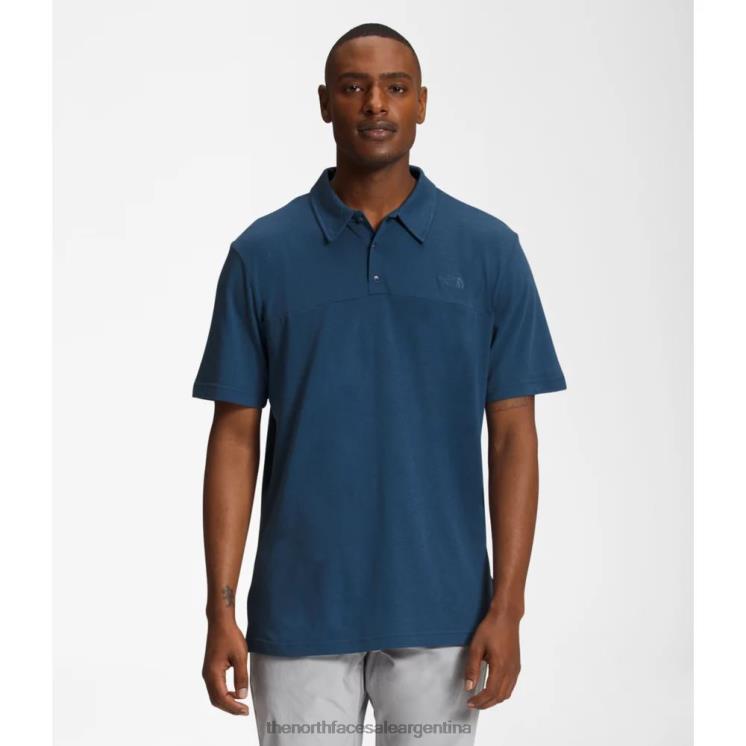 FFV046225 azul sombreado The North Face polo terreno hombre
