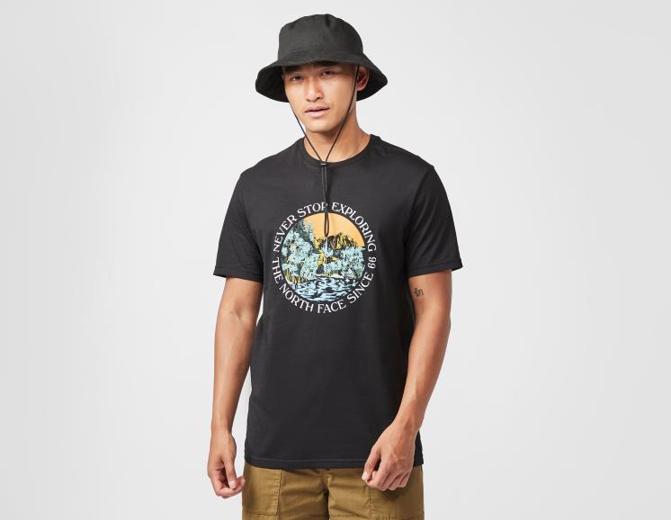 FFV046730 negro The North Face camiseta gráfica