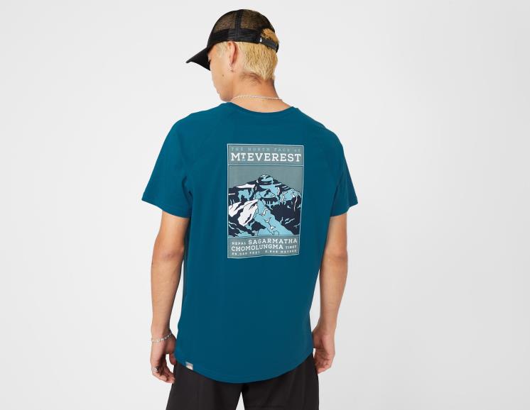 FFV046840 azul The North Face camiseta caras norte