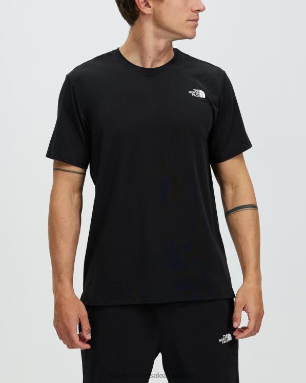 FFV046923 negro The North Face camiseta de manga corta