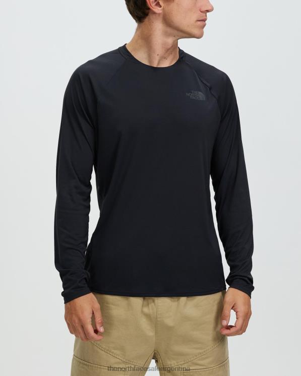FFV046996 negro The North Face camiseta de manga larga ea big pine