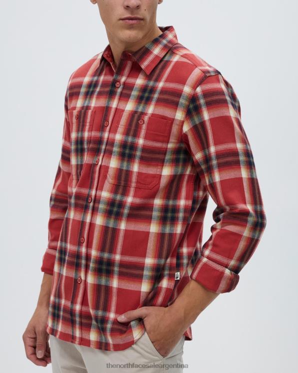 FFV047026 rojo The North Face camisa de franela ligera arroyo