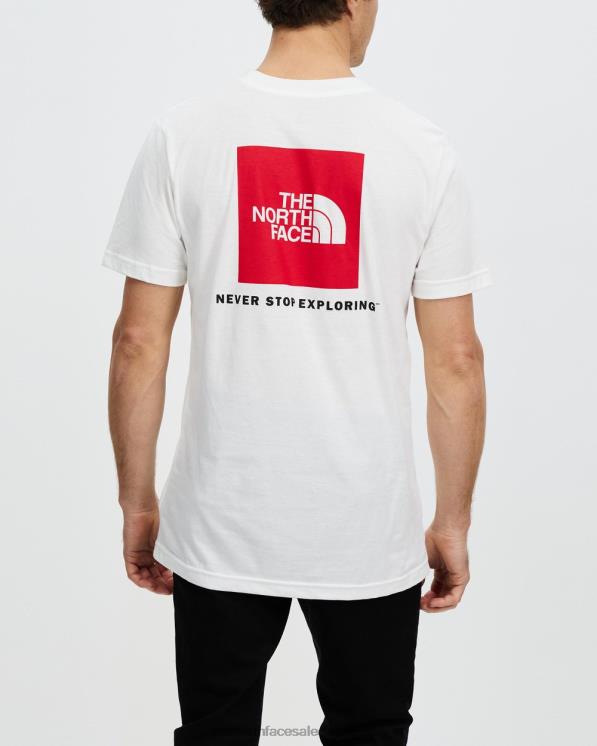 FFV047088 blanco The North Face camiseta de manga corta con caja nse