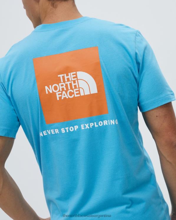 FFV047104 azul nórdico The North Face camiseta de manga corta con caja nse