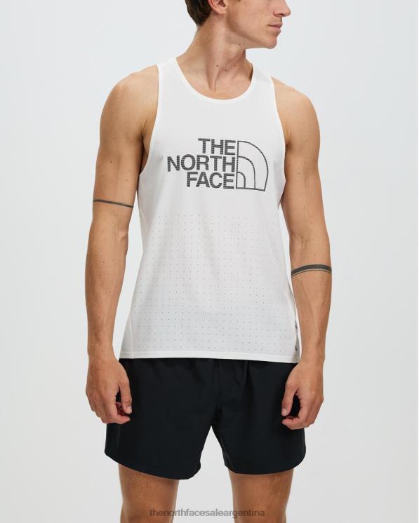 FFV047176 blanco The North Face corriendo vuelo tanque ingrávido