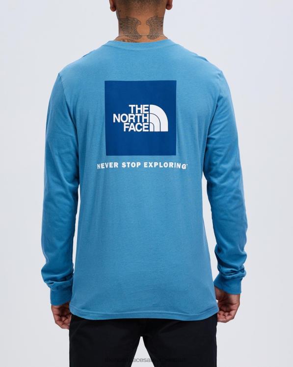 FFV047187 tormenta azul The North Face camiseta de manga larga con caja nse