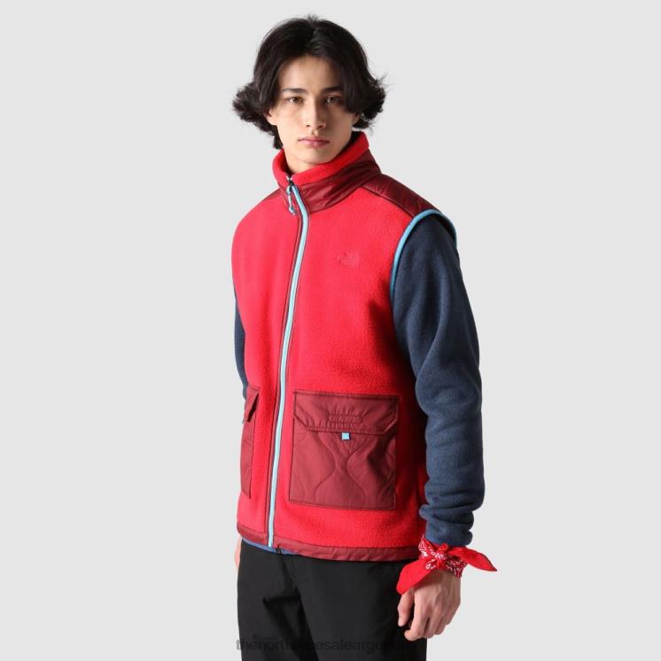 FFV041609 rojo The North Face chaleco polar para hombre Royal Arch