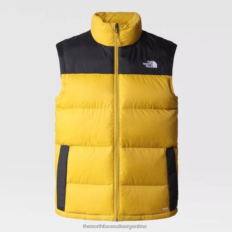 FFV04448 oro mineral The North Face chaleco de plumas diablo para hombre