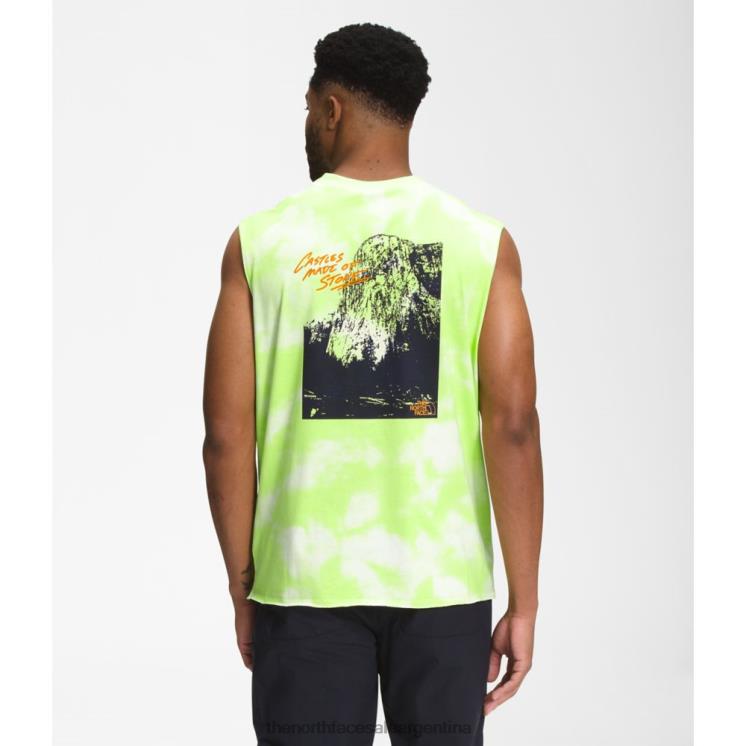 FFV044519 tinte verde The North Face hombres himalaya botella fuente tanque