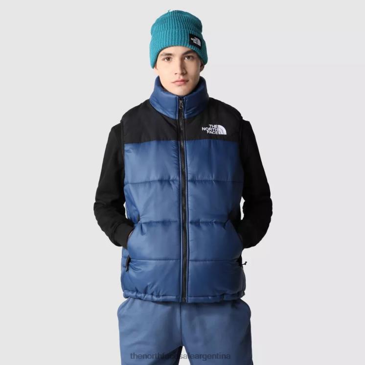 FFV04506 azul sombreado The North Face chaleco aislante del himalaya para hombre