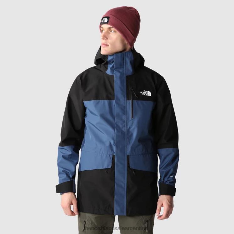 FFV041147 azul sombreado The North Face chaqueta dryzzle para hombre para todo clima Futurelight