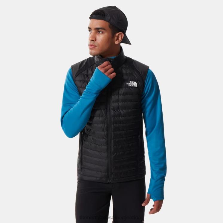 FFV041237 negro The North Face chaleco híbrido deportivo con aislamiento para exteriores para hombre