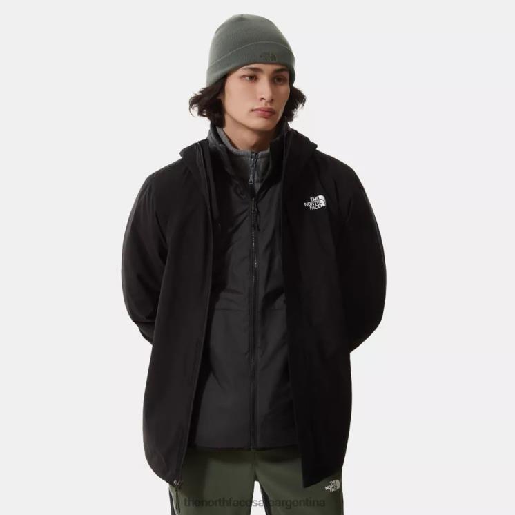 FFV041248 negro The North Face chaqueta triclimate hombre carto